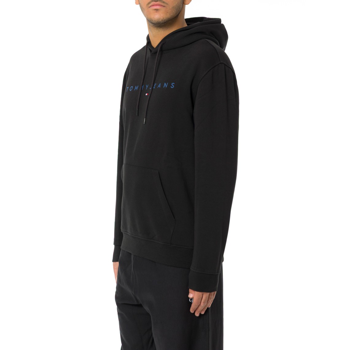 Felpa con cappuccio e logo Tommy Jeans