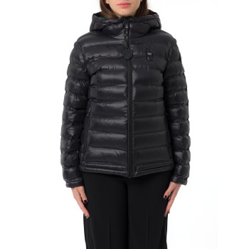 Giubbotto Ellis Blauer con cappuccio