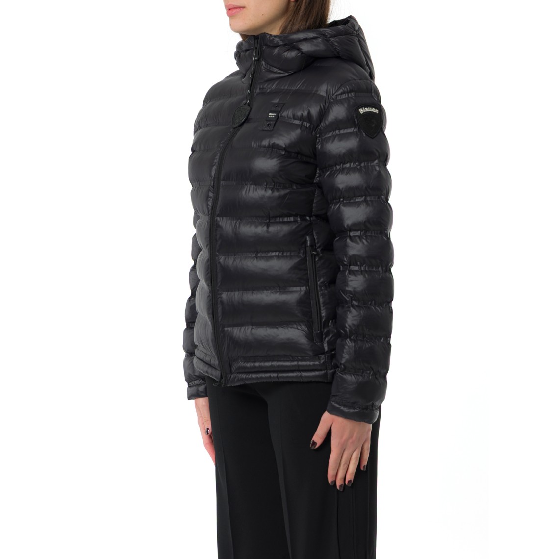 Giubbotto Ellis Blauer con cappuccio