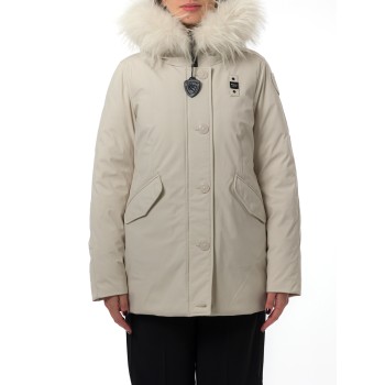 Giubbotto Irma Blauer con cappuccio