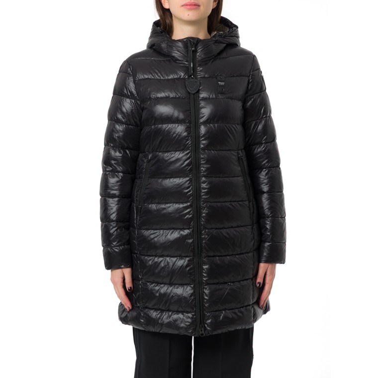 Giubbotto Adelaide Blauer in nylon trapuntato
