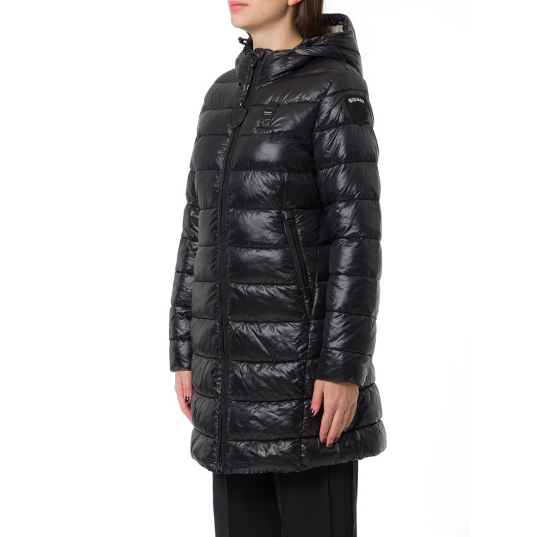 Giubbotto Adelaide Blauer in nylon trapuntato
