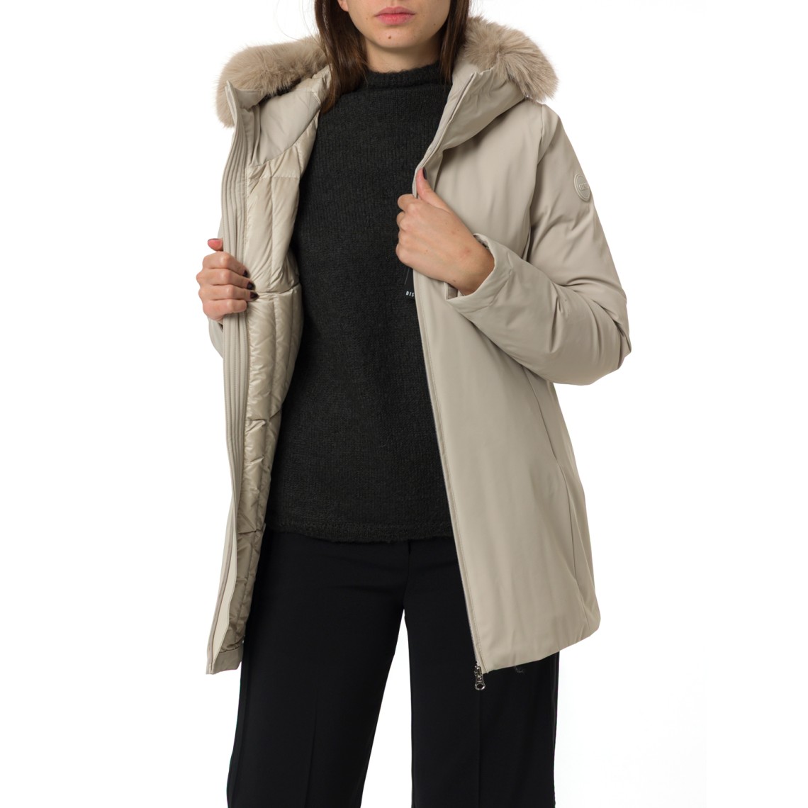 Giubbotto Colmar con pelliccia