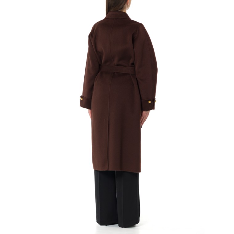 Cappotto in panno di misto lana double Elisabetta Franchi
