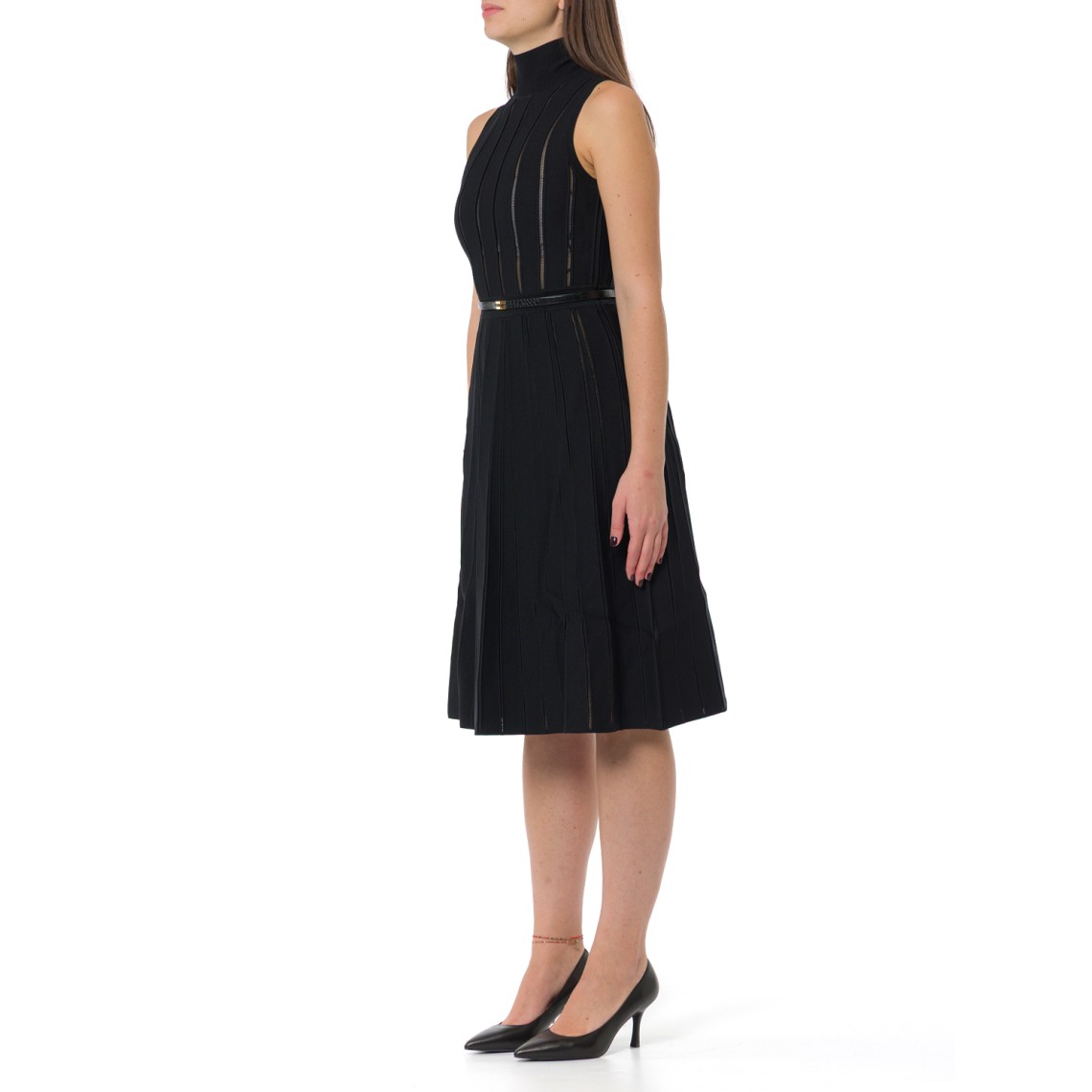 Abito in maglia con trama à jour Elisabetta Franchi