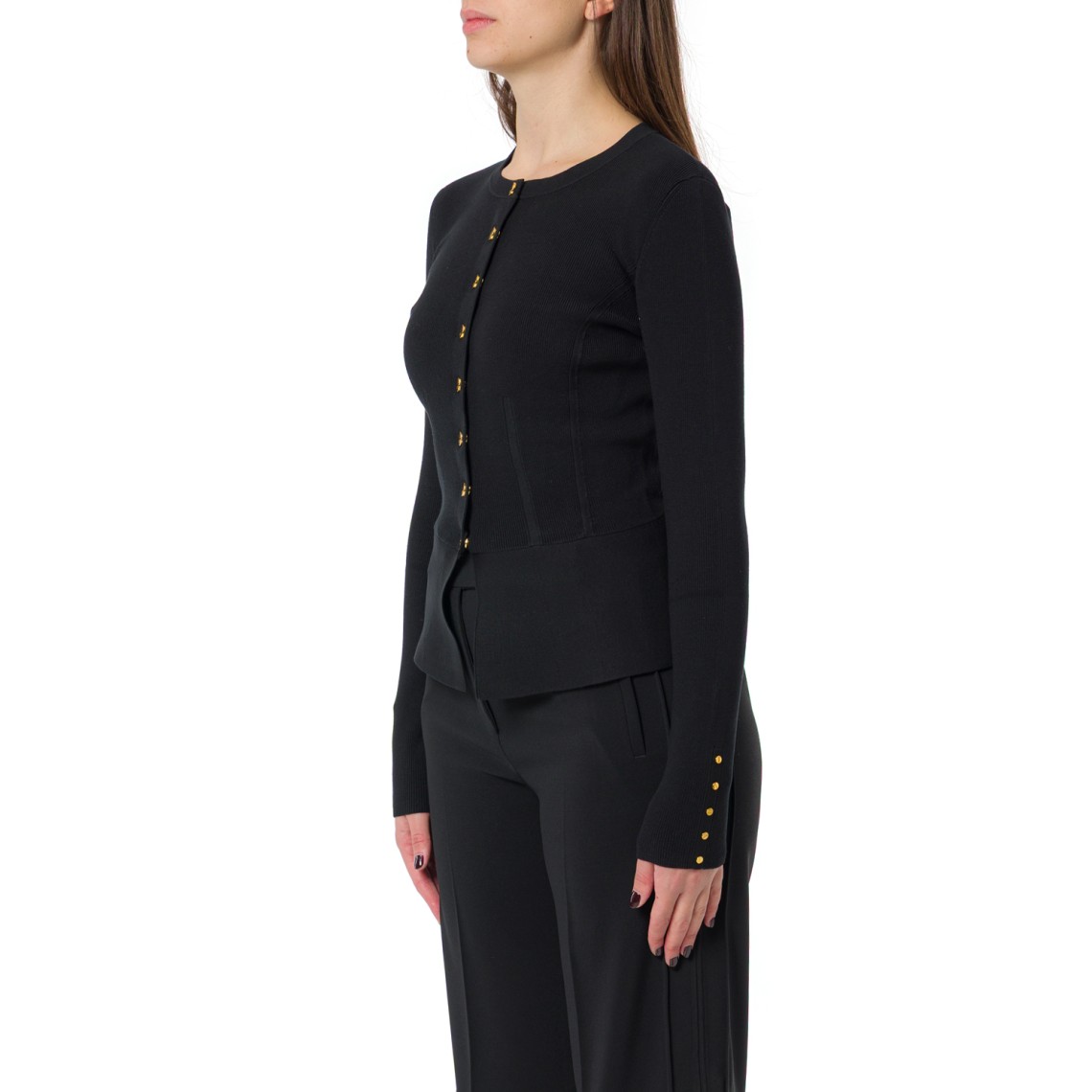 Giacca in maglia con bottoni Elisabetta Franchi