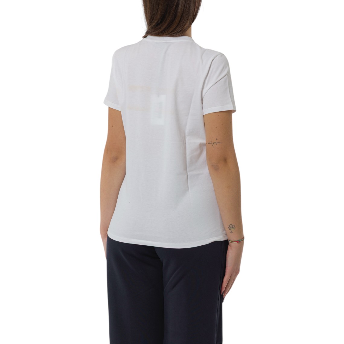 T-shirt in jersey di cotone Elisabetta Franchi