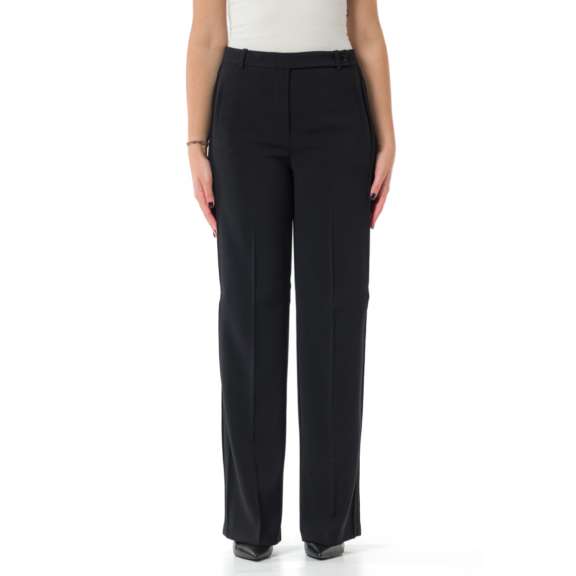 Pantaloni dritti Rufa stile sartoriale Pinko