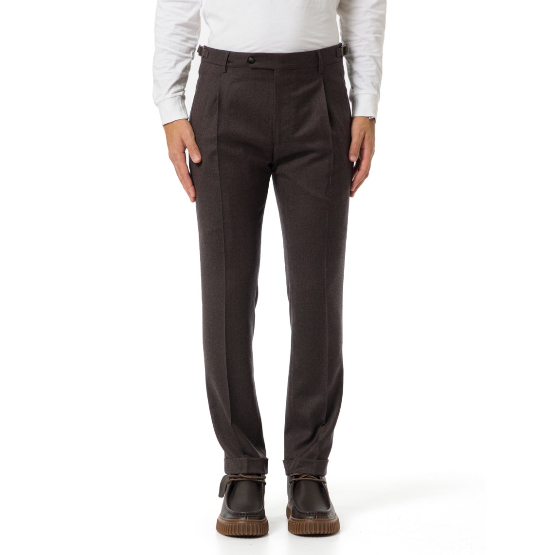 Pantaloni in lana Berwich