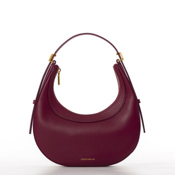 Borsa Whisper Hobo Coccinelle in pelle a grana