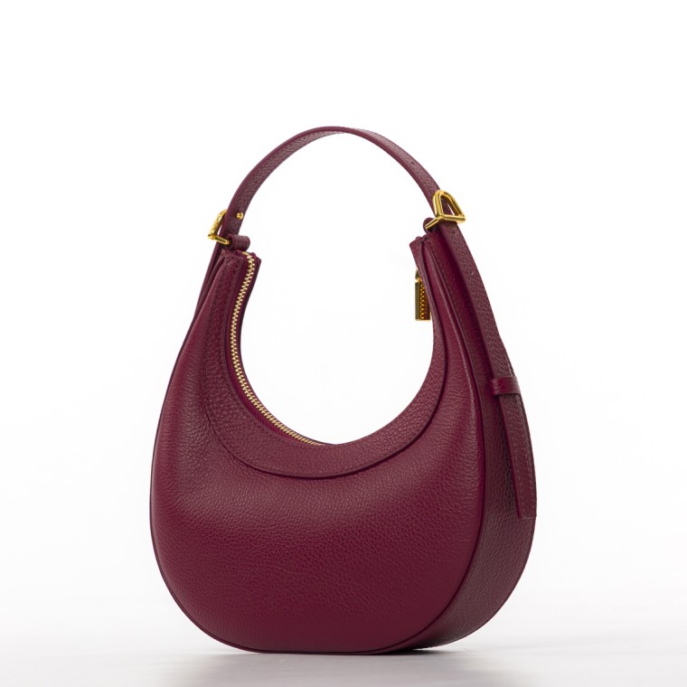 Borsa Whisper Hobo Coccinelle in pelle a grana
