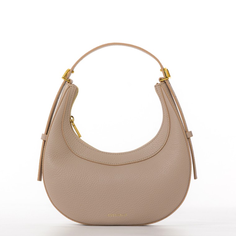 Borsa Whisper Hobo Coccinelle in pelle a grana