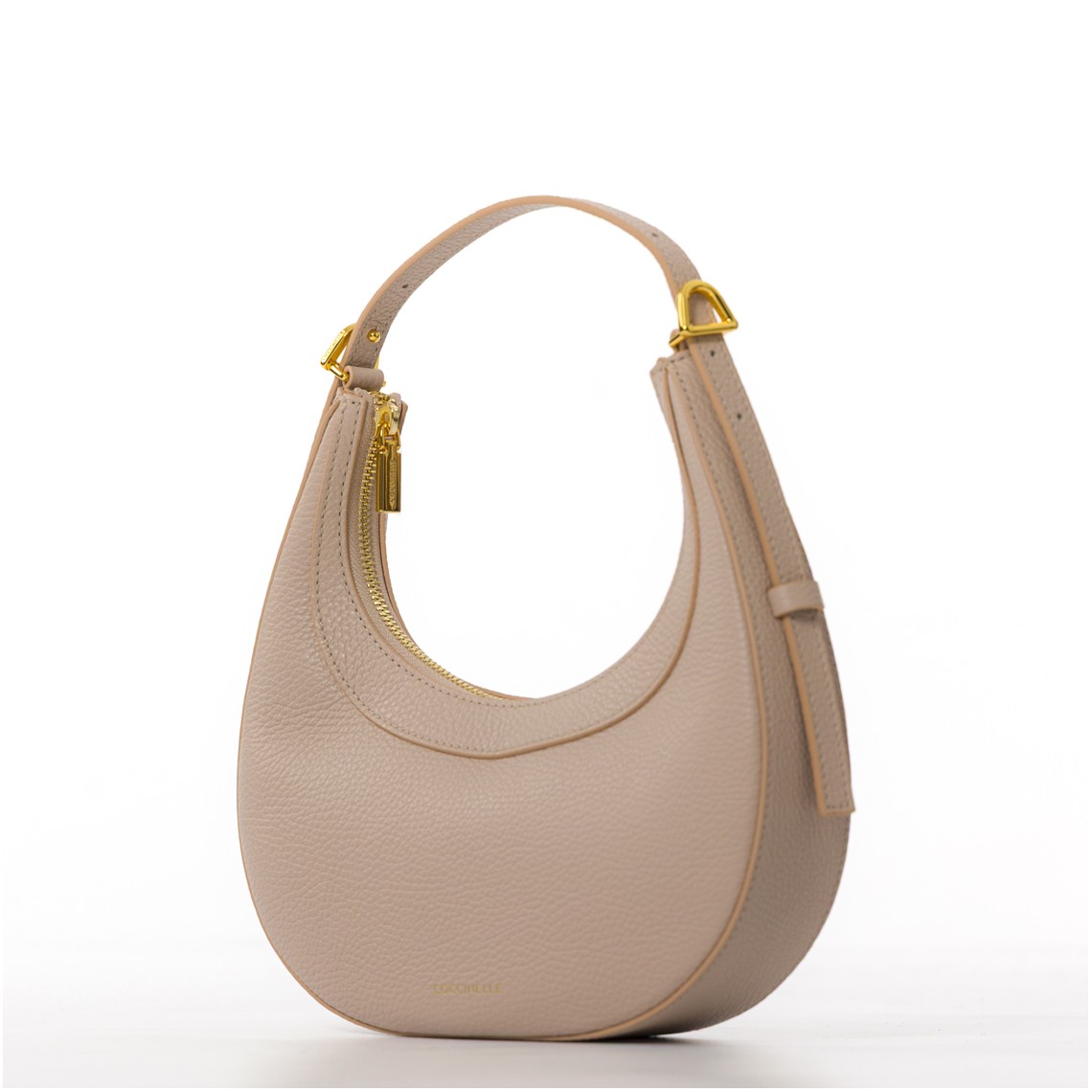 Borsa Whisper Hobo Coccinelle in pelle a grana