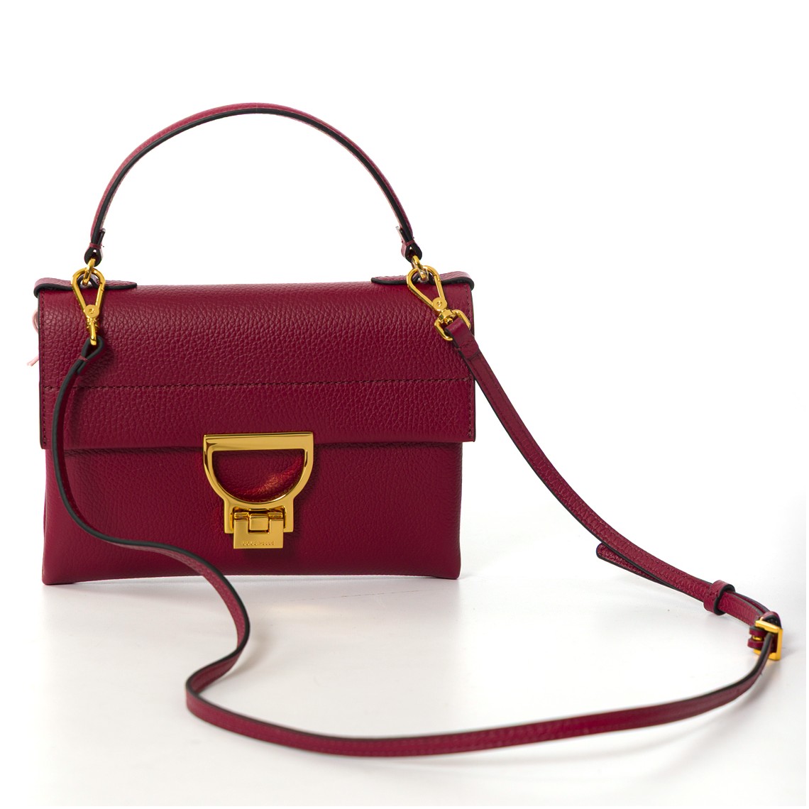 Borsa Arlettis Coccinelle in pelle martellata