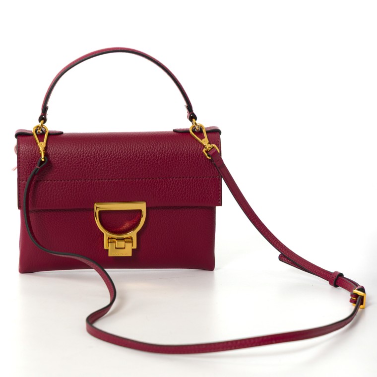 Borsa Arlettis Coccinelle in pelle martellata