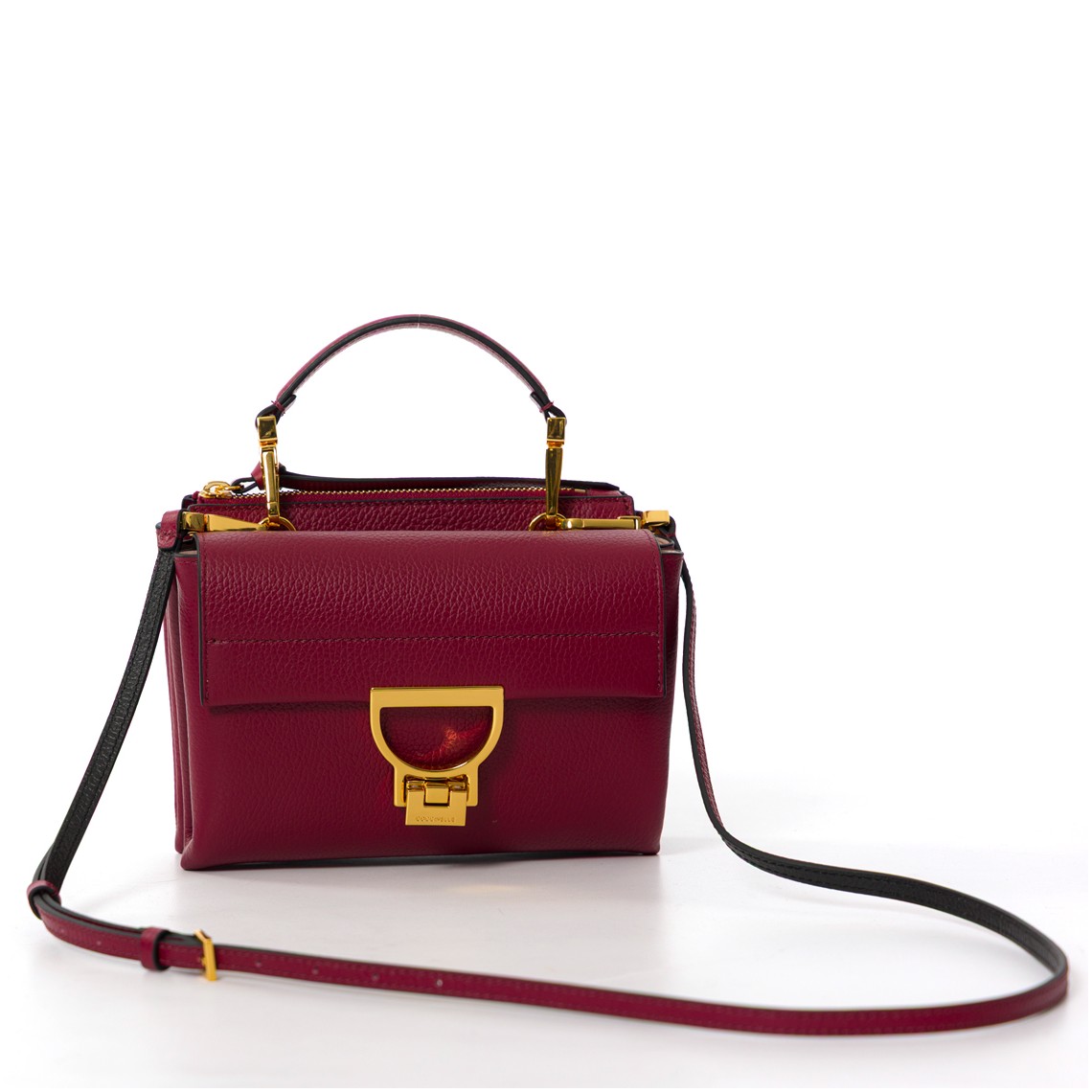 Borsa a mano Arlettis Coccinelle in pelle a grana