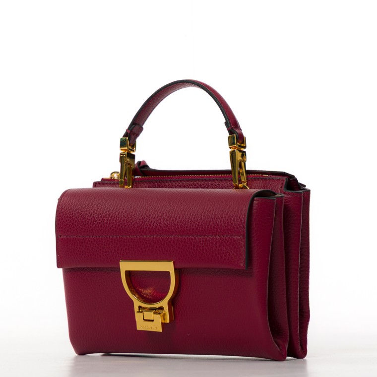 Borsa a mano Arlettis Coccinelle in pelle a grana