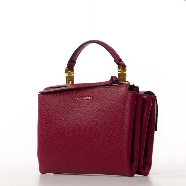 Borsa a mano Arlettis Coccinelle in pelle a grana
