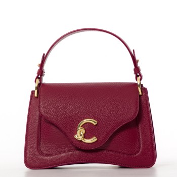 Borsa C-Me Coccinelle in pelle a grana