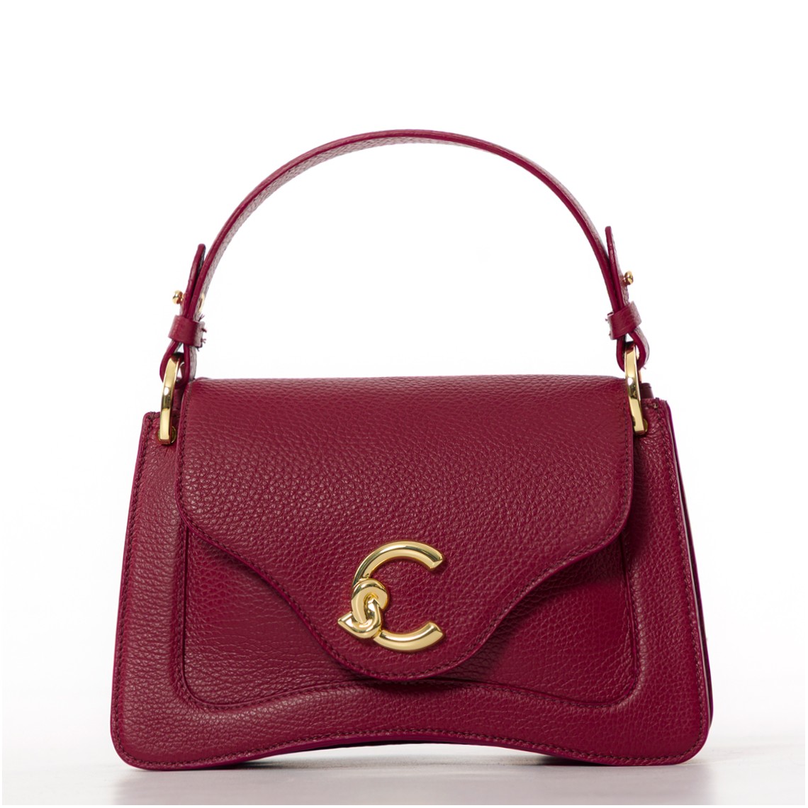 Borsa C-Me Coccinelle in pelle a grana