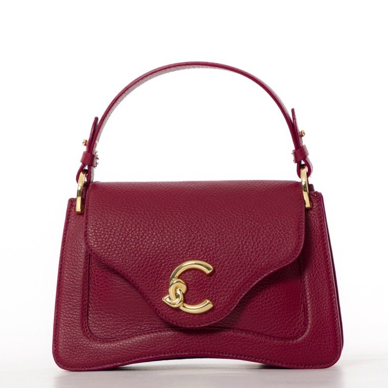 Borsa C-Me Coccinelle in pelle a grana