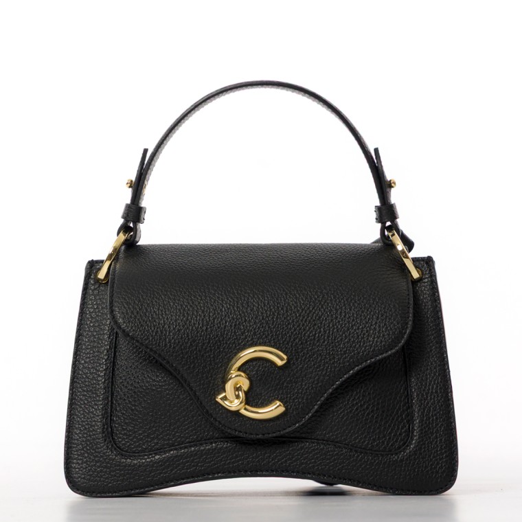 Borsa C-Me Coccinelle in pelle a grana