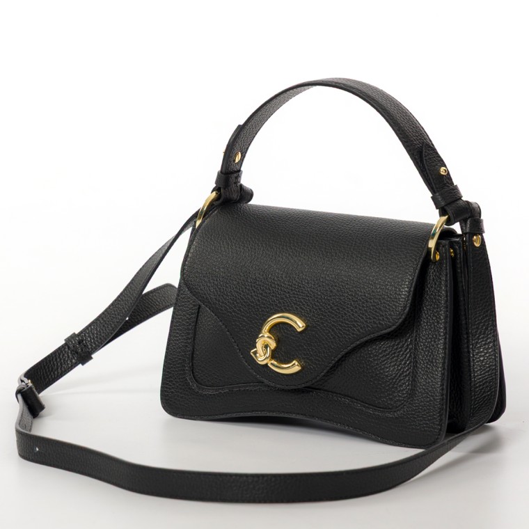 Borsa C-Me Coccinelle in pelle a grana