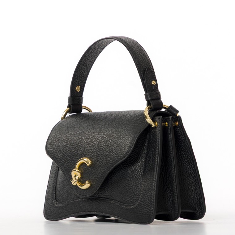 Borsa C-Me Coccinelle in pelle a grana
