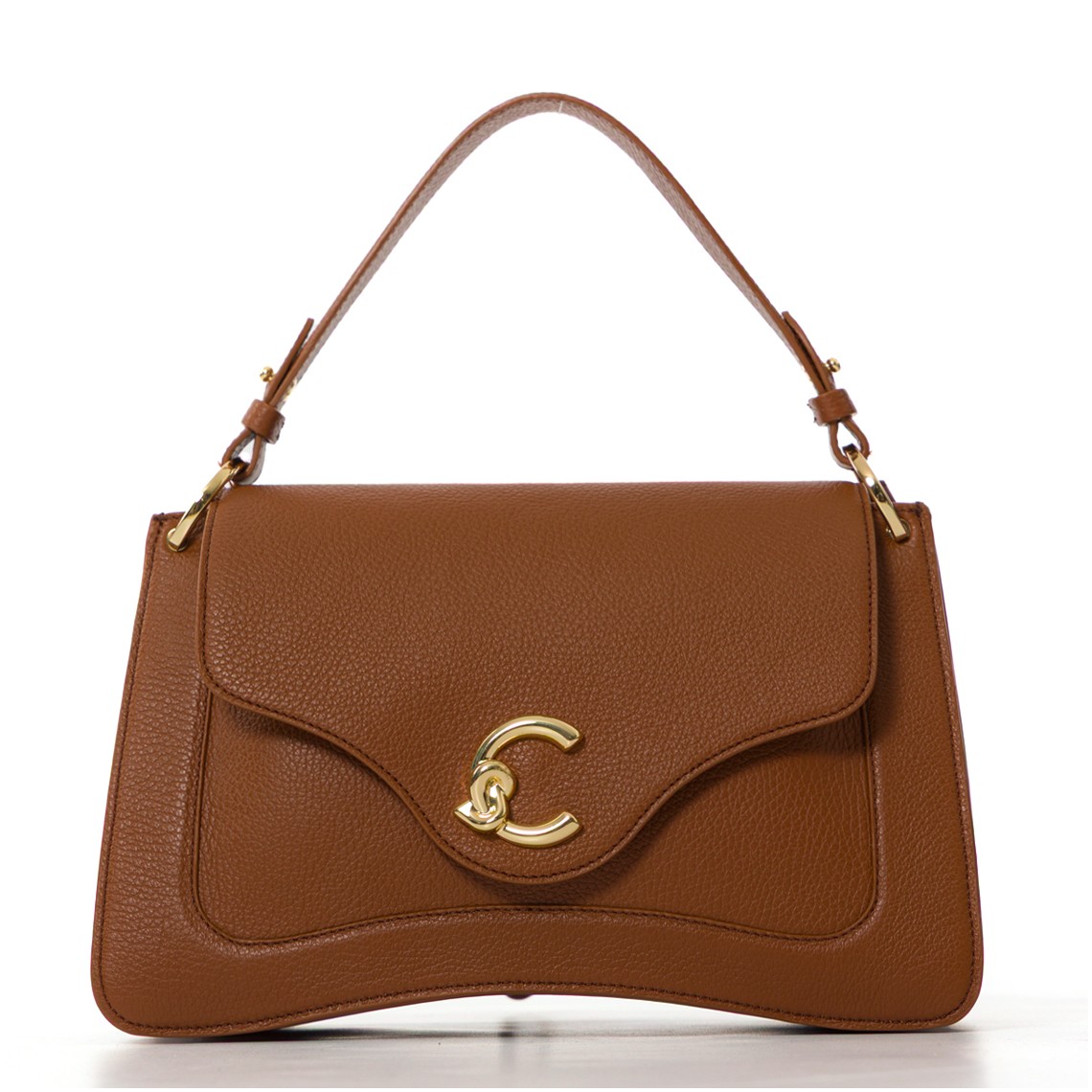 Borsa C-Me Maxi Coccinelle in pelle a grana