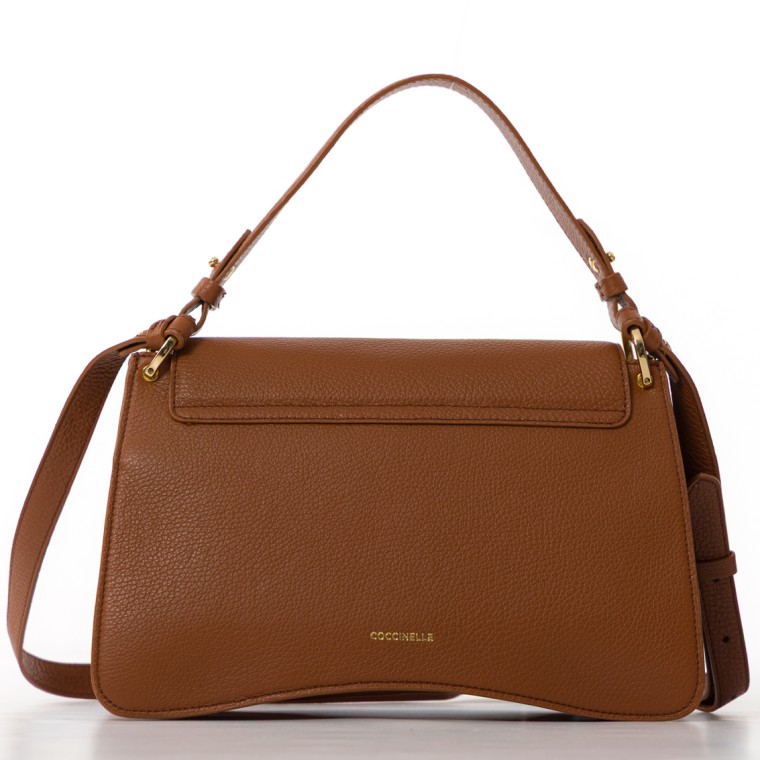 Borsa C-Me Maxi Coccinelle in pelle a grana