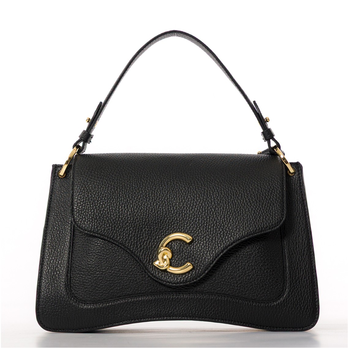 Borsa C-Me Maxi Coccinelle in pelle a grana