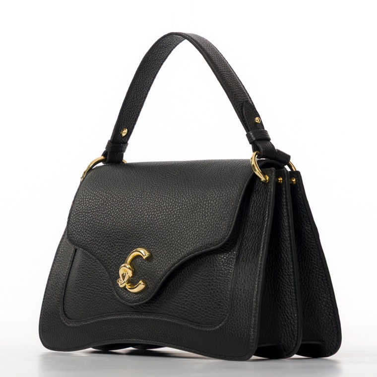 Borsa C-Me Maxi Coccinelle in pelle a grana