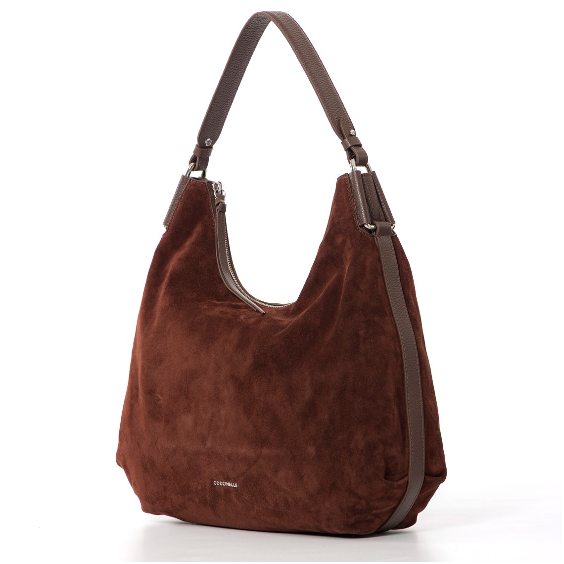 Borsa Rebekka Hobo Coccinelle in camoscio