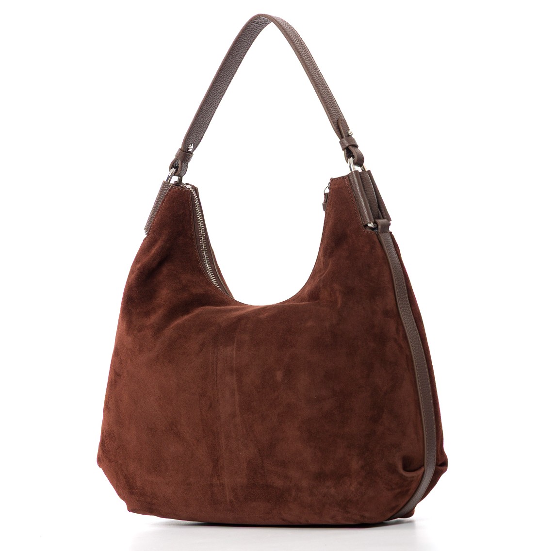 Borsa Rebekka Hobo Coccinelle in camoscio