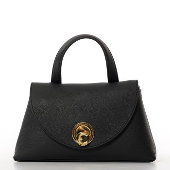 Borsa Nikla Small Coccinelle in pelle a grana
