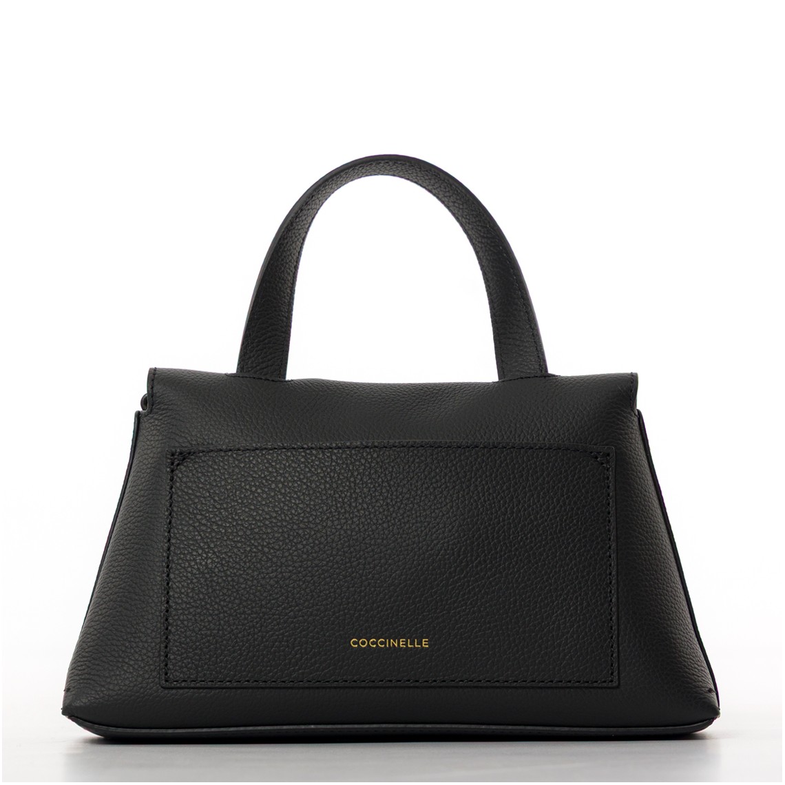 Borsa Nikla Small Coccinelle in pelle a grana