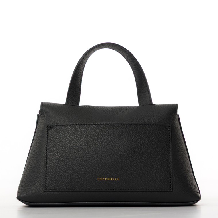Borsa Nikla Small Coccinelle in pelle a grana