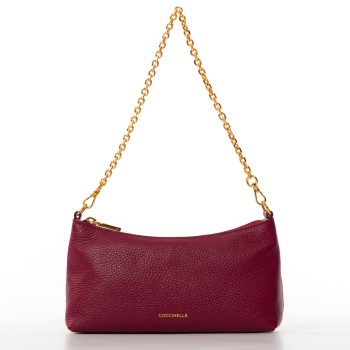 Borsa Aura Coccinelle in pelle a grana