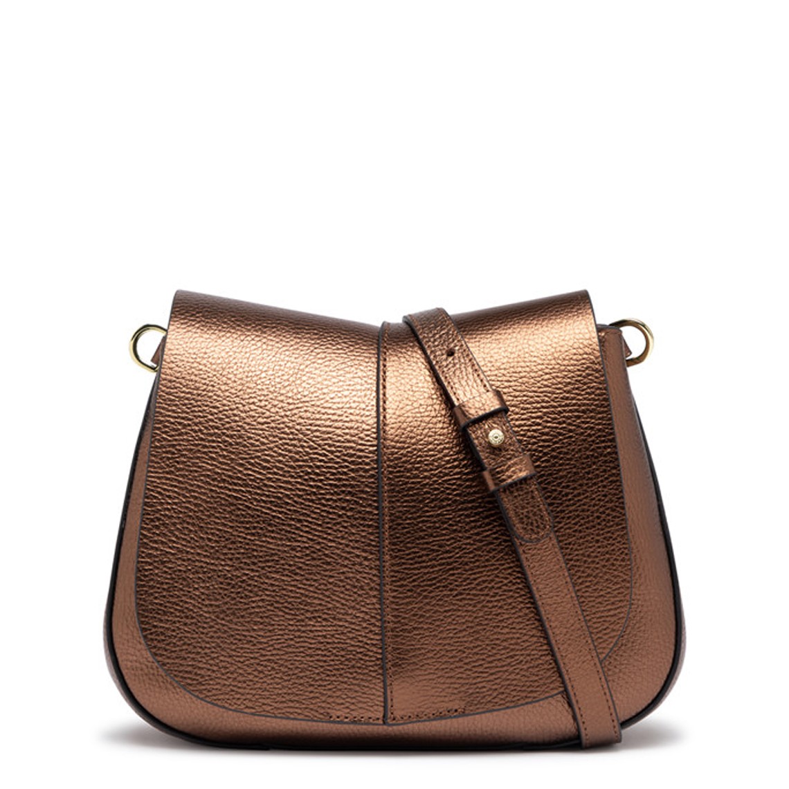 Borsa Helena Round Gianni Chiarini in pelle laminata