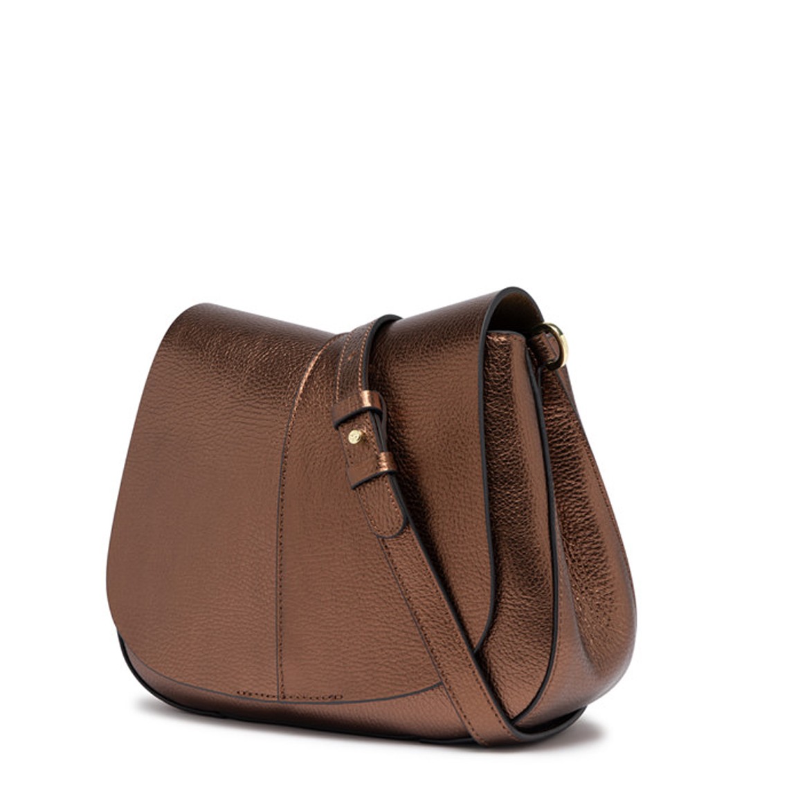 Borsa Helena Round Gianni Chiarini in pelle laminata