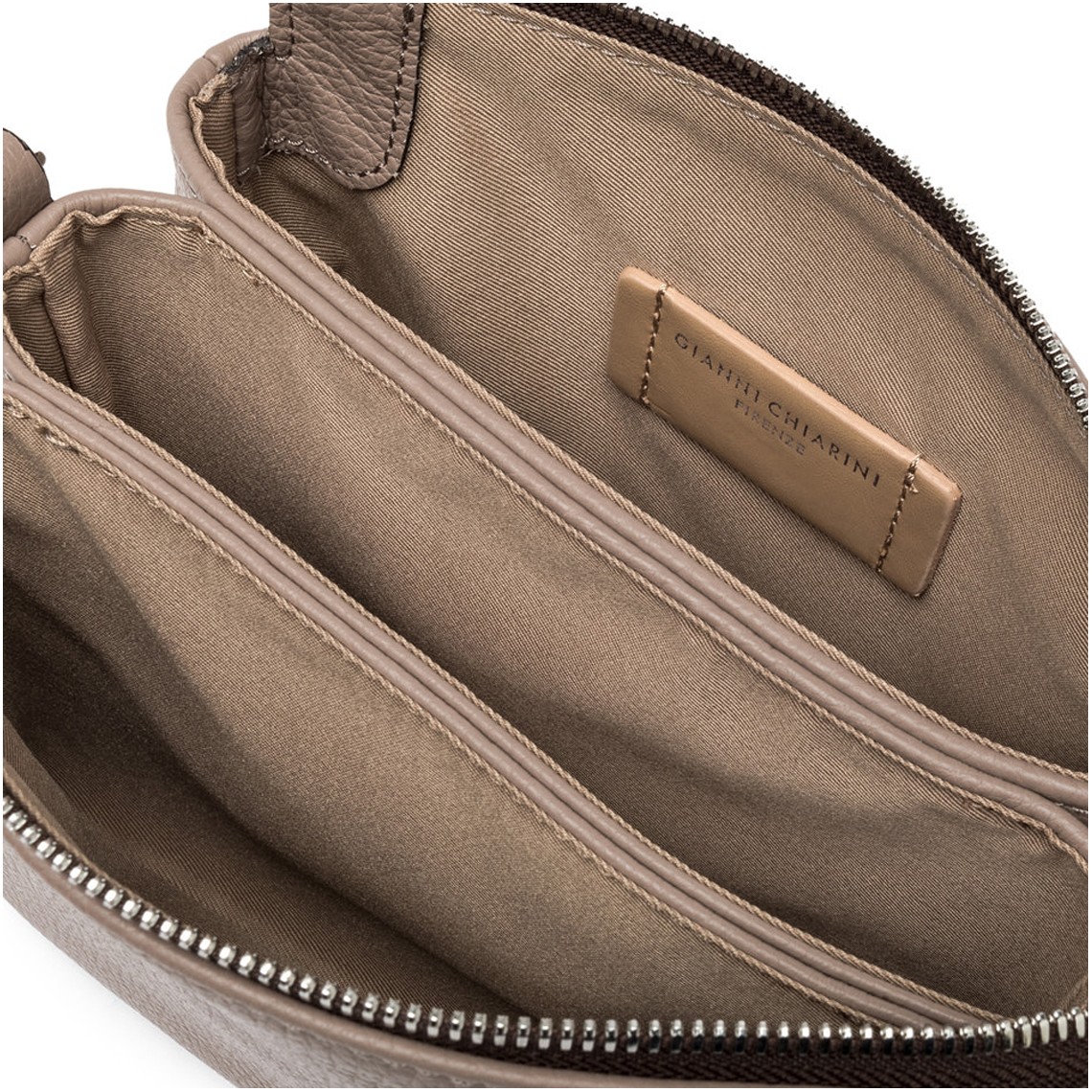 Borsa Three Gianni Chiarini in pelle martellata