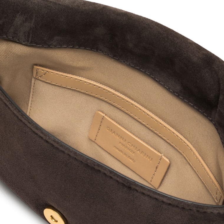 Clutch Mirea Gianni Chiarini in pelle scamosciata