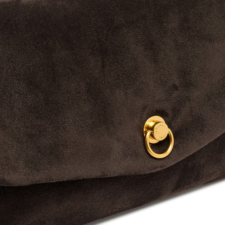 Clutch Mirea Gianni Chiarini in pelle scamosciata