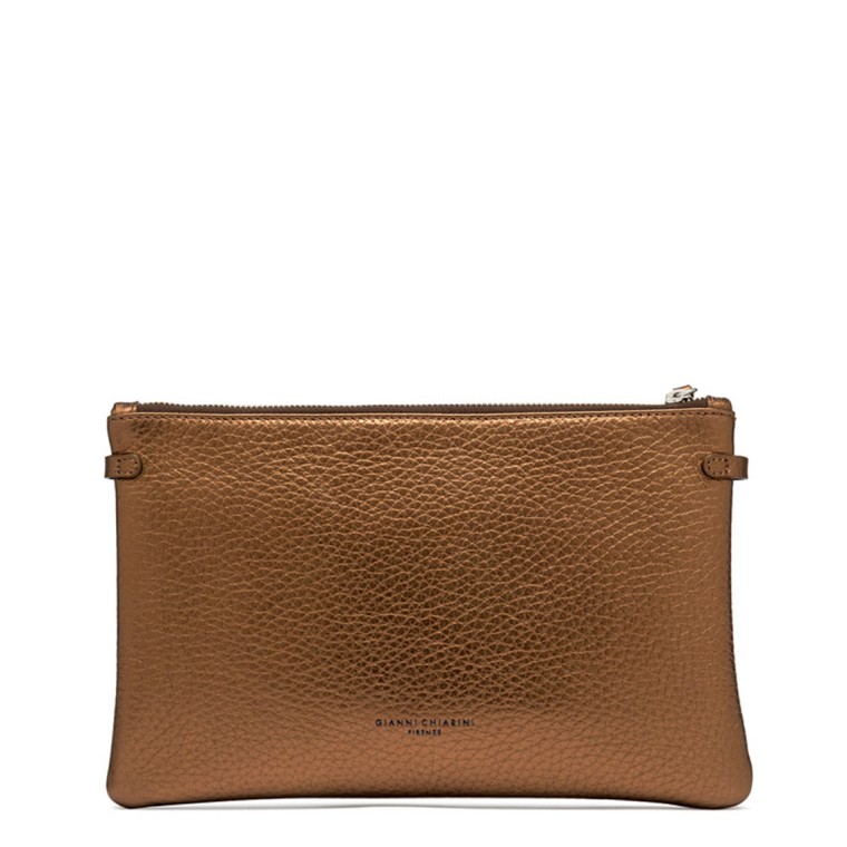 Clutch Hermy Gianni Chiarini in pelle laminata
