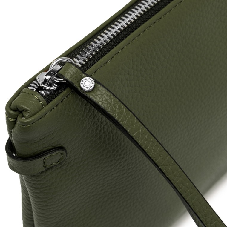 Clutch Hermy Gianni Chiarini in pelle martellata