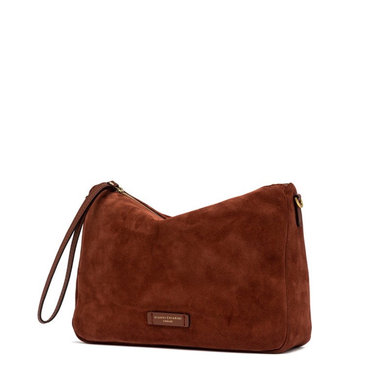 Borsa Nora Pouch Gianni Chiarini in pelle scamosciata