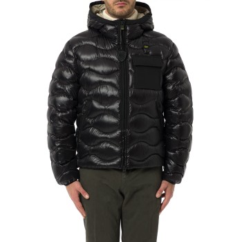 Giubbotto Bryant Blauer in nylon trapuntato
