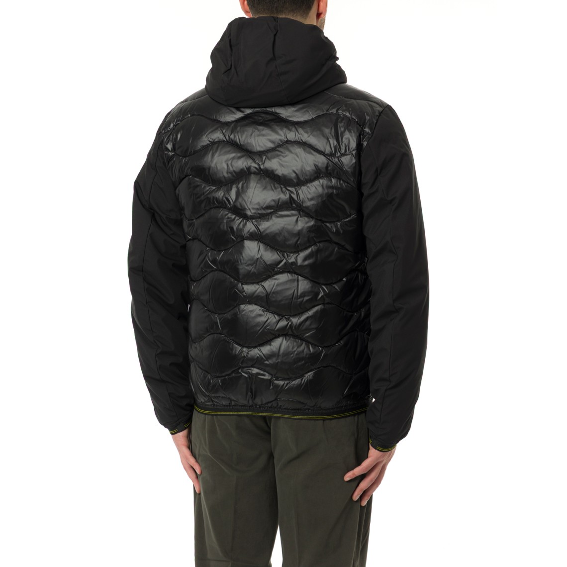 Giubbotto Albert Blauer in nylon trapuntato