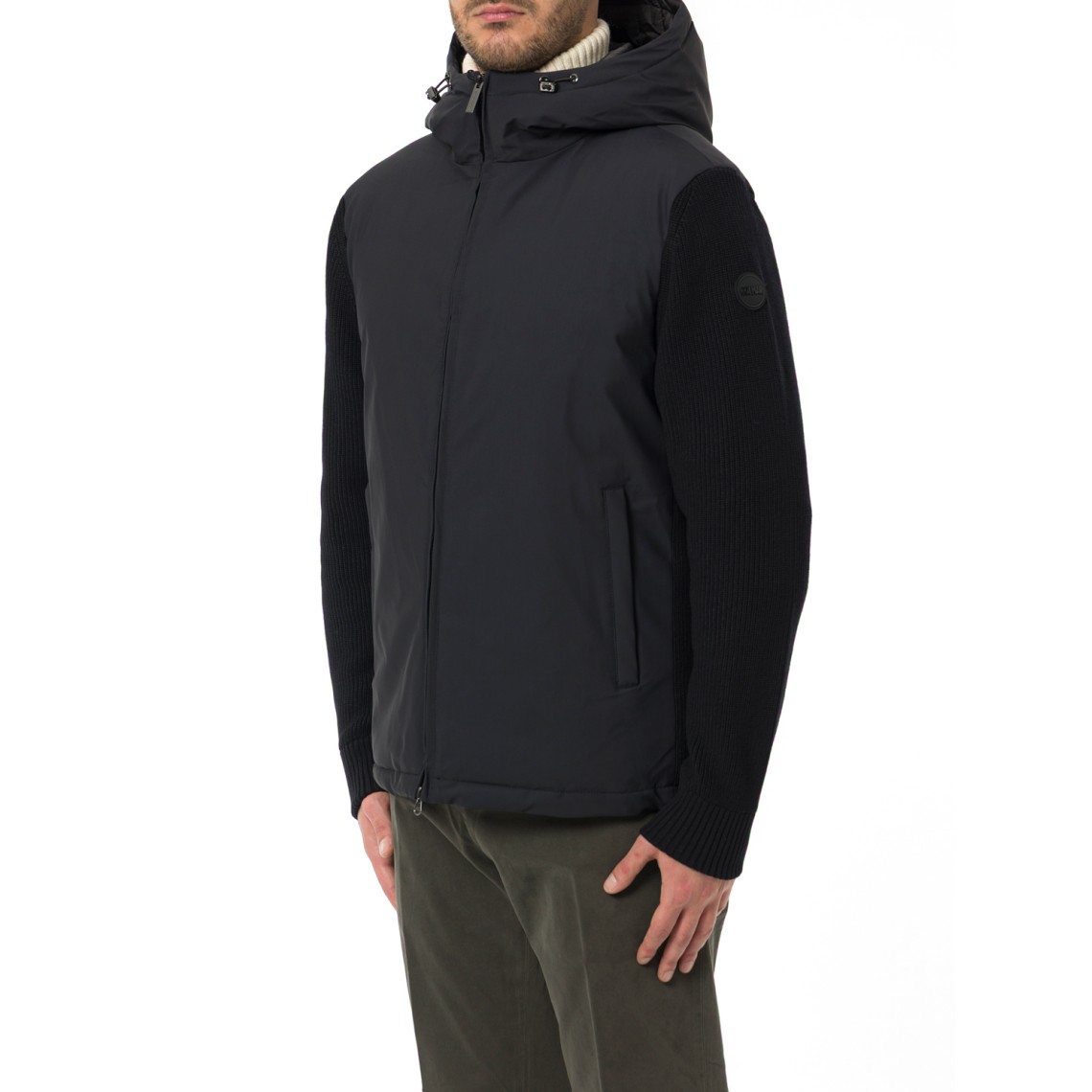 Giacca Colmar imbottita con maniche in maglia