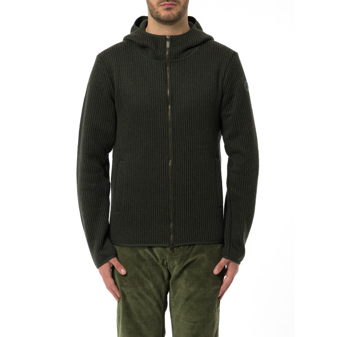 Pullover con zip Colmar a coste